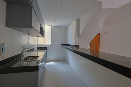 Sala/Cozinha de apartamento para alugar com 3 quartos, 169m² em Dona Clara, Belo Horizonte