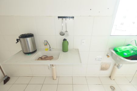 Apartamento para alugar com 40m², 2 quartos e 1 vaga Apartamento para alugar com 40m², 2 quartos e 1 vagaCozinha e Área de Serviço