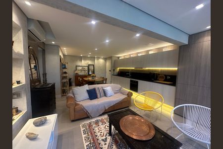 Sala de apartamento para alugar com 2 quartos, 82m² em Melville Empresarial Ii, Barueri