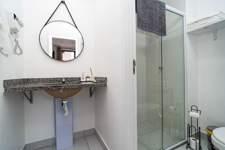 Apartamento para alugar com 37m², 1 quarto e sem vaga Apartamento para alugar com 37m², 1 quarto e sem vagaBanheiro