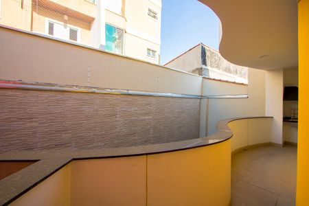 Varanda gourmet de apartamento à venda com 3 quartos, 127m² em Paraíso, Santo André