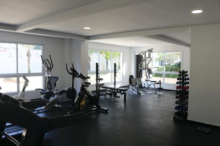 Apartamento para alugar com 70m², 2 quartos e 2 vagas Apartamento para alugar com 70m², 2 quartos e 2 vagasÁrea comum - Academia