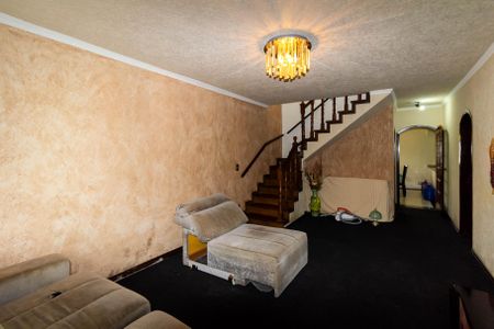 Sala de casa para alugar com 3 quartos, 377m² em Vila Alzira, São Paulo