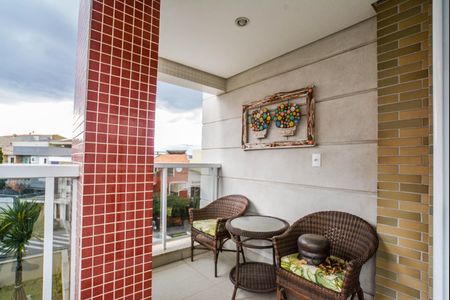 Varanda da Sala de apartamento à venda com 3 quartos, 127m² em Silveira, Santo André