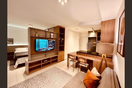 Sala de kitnet/studio para alugar com 1 quarto, 44m² em Vila Itapura, Campinas