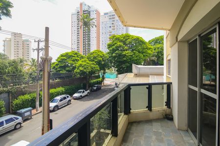 Vista da sacada - Sala de apartamento para alugar com 3 quartos, 155m² em Centro, Indaiatuba