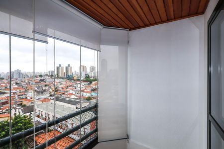 Varanda da Sala de apartamento para alugar com 2 quartos, 64m² em Vila Brasilio Machado, São Paulo