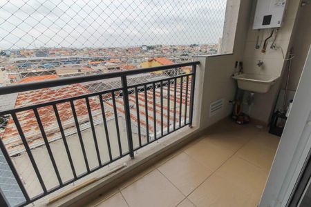 Varanda Sala de apartamento para alugar com 2 quartos, 40m² em Vila Tolstoi, São Paulo