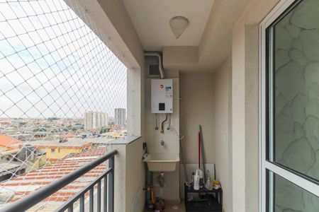 Varanda Sala de apartamento para alugar com 2 quartos, 40m² em Vila Tolstoi, São Paulo