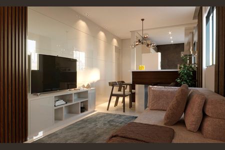 Apartamento à venda com 75m², 1 quarto e 2 vagas