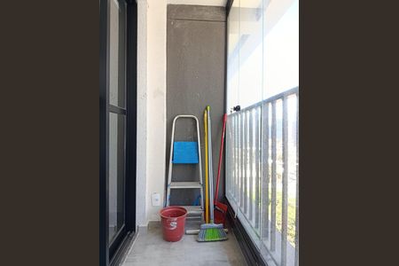 Varanda do Studio de kitnet/studio para alugar com 1 quarto, 32m² em Pinheiros, São Paulo