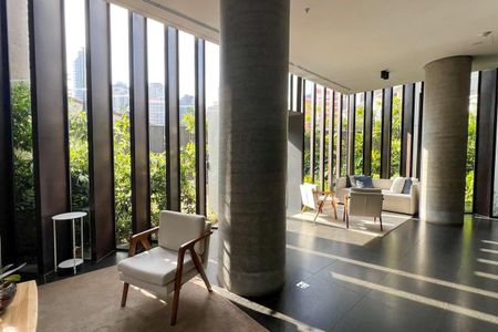 Studio para alugar com 30m², 1 quarto e sem vaga Studio para alugar com 30m², 1 quarto e sem vagaHall Social