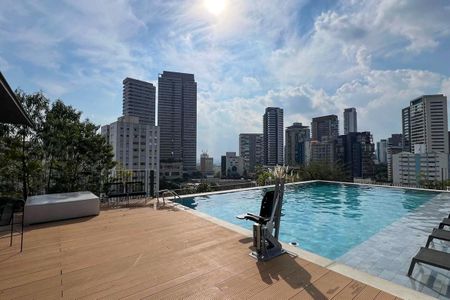 Studio para alugar com 30m², 1 quarto e sem vaga Studio para alugar com 30m², 1 quarto e sem vagaÁrea Comum - Piscina