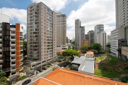 Studio para alugar com 30m², 1 quarto e sem vaga Studio para alugar com 30m², 1 quarto e sem vagaVista da Varanda