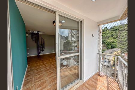 Varanda da Sala de apartamento para alugar com 2 quartos, 164m² em Laranjeiras, Rio de Janeiro