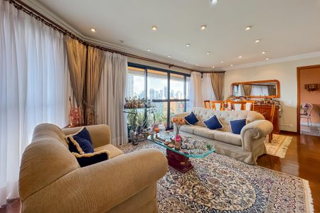 Sala de apartamento à venda com 3 quartos, 202m² em Chácara Klabin, São Paulo