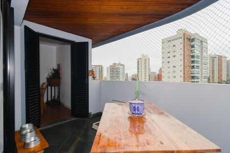 Varanda da Sala de apartamento para alugar com 3 quartos, 117m² em Vila Andrade, São Paulo