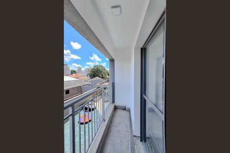 Varanda do Studio de kitnet/studio para alugar com 1 quarto, 25m² em Vila Dom Pedro I, São Paulo