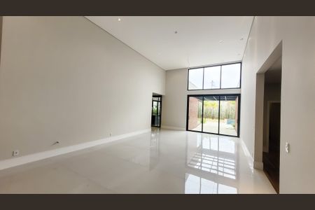 Sala de casa de condomínio à venda com 5 quartos, 450m² em Loteamento Caminhos de San Conrado (Sousas), Campinas