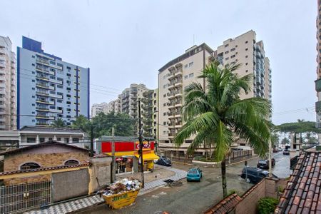 Vista da Sacada da Sala de casa de condomínio para alugar com 2 quartos, 66m² em Aviação, Praia Grande