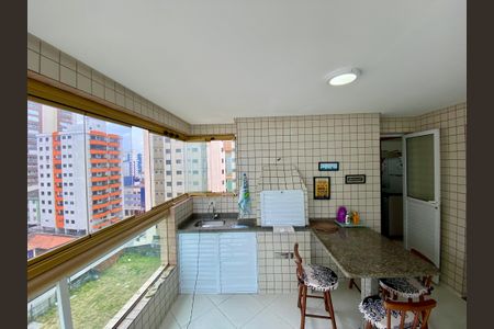 Varanda de apartamento para alugar com 2 quartos, 100m² em Aviação, Praia Grande