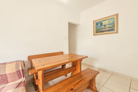 Sala de apartamento para alugar com 1 quarto, 60m² em Enseada, Guarujá