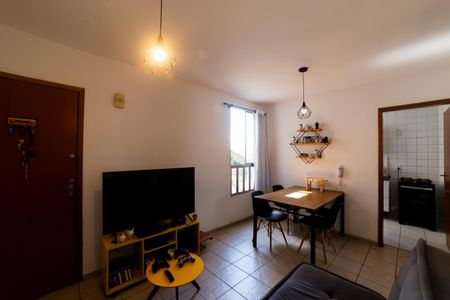 Sala de apartamento à venda com 2 quartos, 54m² em Graça, Belo Horizonte