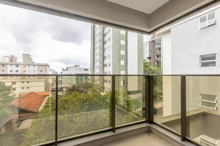 Varanda da Sala de apartamento à venda com 3 quartos, 82m² em Anchieta, Belo Horizonte