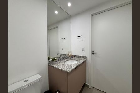 Studio para alugar com 25m², 1 quarto e sem vaga Studio para alugar com 25m², 1 quarto e sem vagaBanheiro