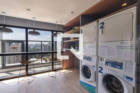 Studio para alugar com 25m², 1 quarto e sem vaga Studio para alugar com 25m², 1 quarto e sem vagaLavanderia