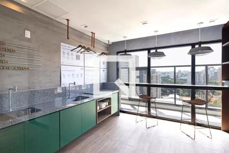 Studio para alugar com 25m², 1 quarto e sem vaga Studio para alugar com 25m², 1 quarto e sem vagaLavanderia