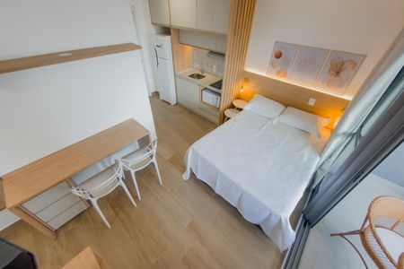 Studio para alugar com 27m², 1 quarto e sem vaga Studio para alugar com 27m², 1 quarto e sem vagaStudio