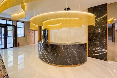 Studio para alugar com 27m², 1 quarto e sem vaga Studio para alugar com 27m², 1 quarto e sem vagaHall social