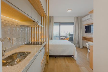 Studio para alugar com 27m², 1 quarto e sem vaga Studio para alugar com 27m², 1 quarto e sem vagaStudio