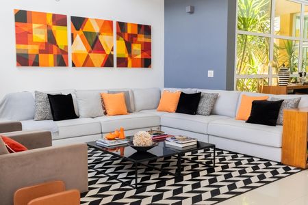 Casa de condomínio para alugar com 350m², 4 quartos e 4 vagas Casa de condomínio para alugar com 350m², 4 quartos e 4 vagasSala