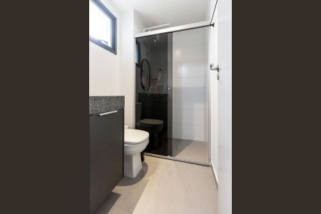 Studio para alugar com 27m², 1 quarto e sem vaga Studio para alugar com 27m², 1 quarto e sem vagaBanheiro