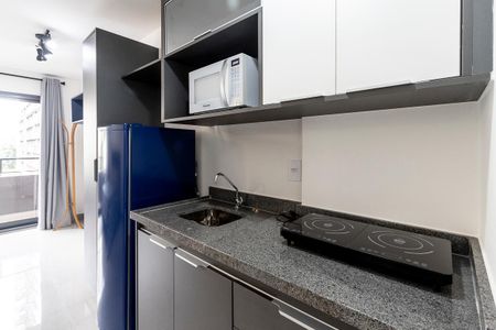 Studio para alugar com 27m², 1 quarto e sem vaga Studio para alugar com 27m², 1 quarto e sem vagaCozinha