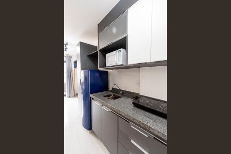 Studio para alugar com 27m², 1 quarto e sem vaga Studio para alugar com 27m², 1 quarto e sem vagaCozinha