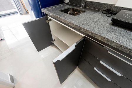 Studio para alugar com 27m², 1 quarto e sem vaga Studio para alugar com 27m², 1 quarto e sem vagaCozinha