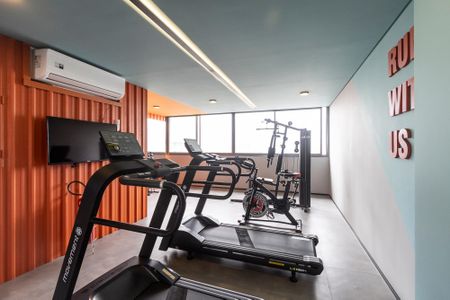 Studio para alugar com 27m², 1 quarto e sem vaga Studio para alugar com 27m², 1 quarto e sem vagaÁrea comum