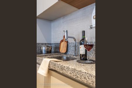 Studio para alugar com 38m², 1 quarto e 1 vaga