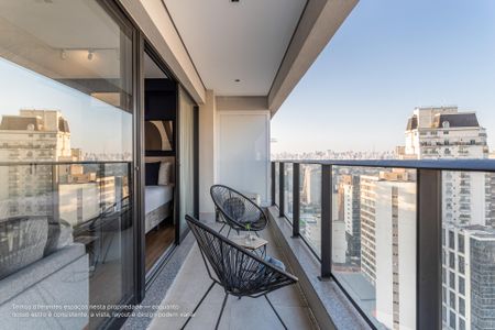 Studio para alugar com 38m², 1 quarto e 1 vaga