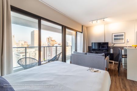 Studio para alugar com 38m², 1 quarto e 1 vaga