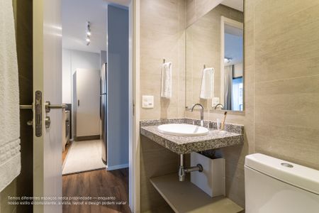 Studio para alugar com 38m², 1 quarto e 1 vaga