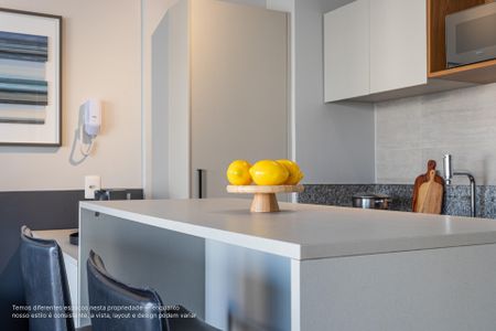 Studio para alugar com 38m², 1 quarto e 1 vaga