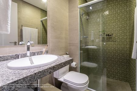 Studio para alugar com 38m², 1 quarto e 1 vaga