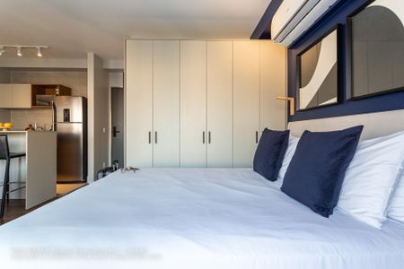 Studio para alugar com 38m², 1 quarto e 1 vaga