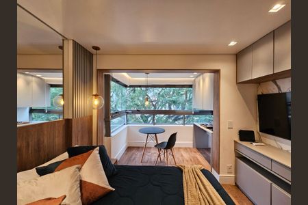 Studio para alugar com 23m², 1 quarto e sem vaga Studio para alugar com 23m², 1 quarto e sem vagaStudio