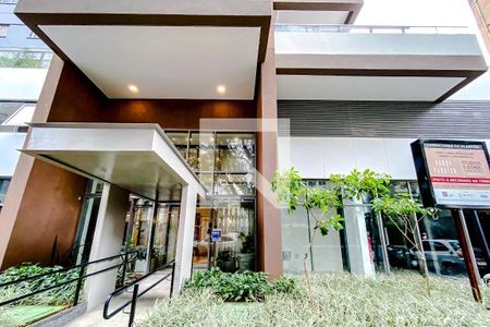 Studio para alugar com 23m², 1 quarto e sem vaga Studio para alugar com 23m², 1 quarto e sem vagaFachada