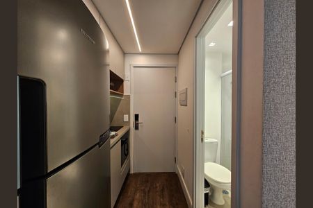 Studio para alugar com 23m², 1 quarto e sem vaga Studio para alugar com 23m², 1 quarto e sem vagaCozinha